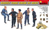 miniart Soviet Tank Crew at Rest - Special Edition