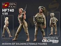 hobbyfan Modern IDF Soldiers - 2 Female Figures