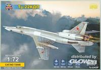 modelsvit Tupolev Tu-22KDP Anti-radar missile carr (with Kh-22 missile and missile trolley)