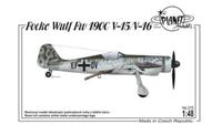 planetmodels Focke-Wulf Fw 190 V-15/V-16