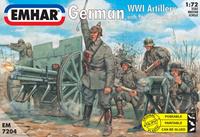 emhar Deutsche Artillerie mit 77 mm Feldkanone