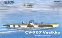 mpm CV 707 Vesikko Finnish WWII Submarine