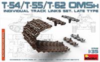 miniart T-54/T-55/T-62 OMSh Individual Track Links Set.late Type