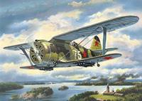 icm I-153, WWII Soviet Biplane Fighter