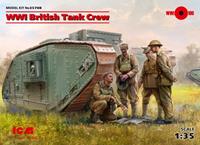 icm WWI British Tank Crew (4 figures)