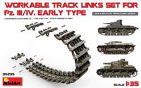 miniart Pz.Kpfw III/IV Workable Track Links Set Early Type