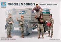 Military Modern U.S. Army Logistic Supply Team