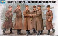 trumpeter Soviet Artillery - Commander Inspection