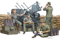trumpeter German Anti-Aircraft Gun Crew