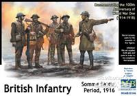 masterboxplastickits British Infantry, Somme Battle Period 1916