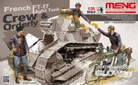 mengmodels French FT-17 Light Tank Crew & Orderly
