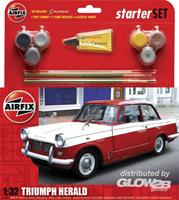 airfix Starter Set Med Triumph Herald (new)