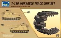 riichmodels T-136 Workable Track set for M108/M109A1 -A5 SPH