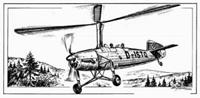 planetmodels Focke-Wulf Fw 186 Autogiro