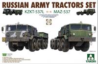 takom Russian Army Tractors - KZKT-537L & MAZ537 1+1