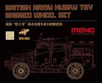 mengmodels British Army Husky TSV Sagged Wheel Set (Resin)