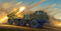 trumpeter Russian 9P140 TEL of 9K57 Uragan Multipl Launch Rocket System