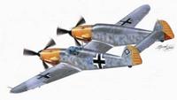 planetmodels Messerschmitt Bf 109 Z Zwilling