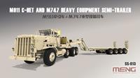 mengmodels U.S. M911 C-HET(8x6)& M747 Heavy Equipment Semi-Trailer