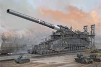 hobbyboss German 80cm K(E) railway gun Dora