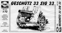 planetmodels SiG 33, Schwere 15 cm infanterie Gesch. 33
