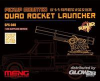 mengmodels Pickup Mounted Quad Rocket Launcher (RESIN)