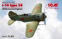 icm I-16 type 28, WWII Soviet Fighter