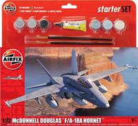 airfix Large Starter Set - McDonnell Douglas F-18 Hornet