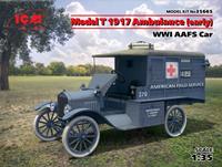 icm Model T 1917 Ambulance(early) WWI AAFScar