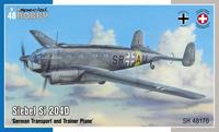 specialhobby Siebel Si 204D German Transport and Trainer Plane