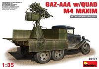 miniart GAZ-AAA s/Quad M-4 Maxim