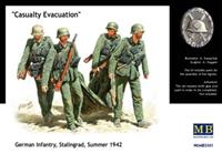 masterboxplastickits German Infantry Stalingrad Summer 1942 Casualty Evacuation