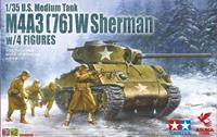 asuka M4A3(76)W Sherman w/ Figures