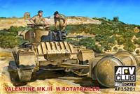 afv-club Valentine Mk.III W/Rotatrailer