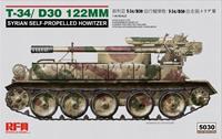 ryefieldmodel T-34/D-30 122MM - Syrian self-propelled Howitzer