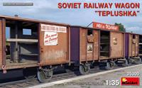 miniart Soviet Railway Wagon Teplushka