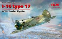 icm I-16 type 17, WWII Soviet Fighter