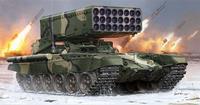 trumpeter Russian TOS-1 24-Barrel Multipe Rocket L