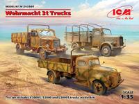 icm Wehrmacht 3t Trucks (V3000S, KHD S3000, L3000S)