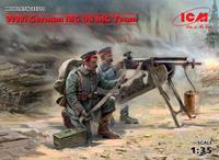 icm WWI German MG08 MG Team (2 figures)