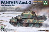 takom Panther Ausf.G Mid production w/Steel Wheels (2 in 1)