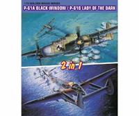 dragon P-61A BlackWidow / P-61B Lady of Dark (2in1)
