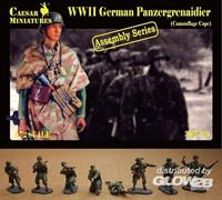 caesarminiatures German Panzergrenaidier(Camouflage Cape)