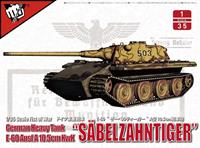 modelcollect Säbelzahntiger - German Heavy tank E-60 Ausf.A 10.5cm Kwk
