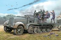 trumpeter 2 cm Flakvierling 38 Selbstfahrlafette (Sd.Kfz.7/1 early version)