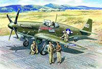 icm Mustang P-51B, WWII American Fighter