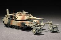 trumpeter M1A1 with Mine Roller Set