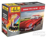 heller Jaguar Type E 3L8 FHC - Starter Kit