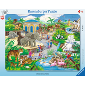 Ravensburger Besuch im Zoo Puzzle 45 teilig 06661
