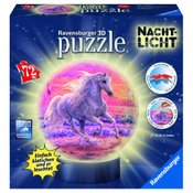 Ravensburger 3D Puzzle Ball - Night Light - Horses on the Beach